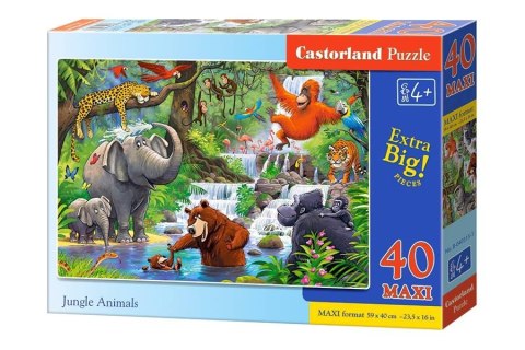 Castorland Puzzle 40 el. MAXI Jungle Animals