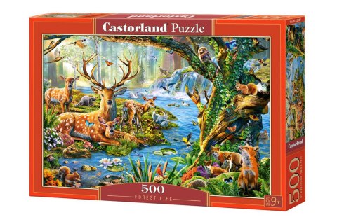Castorland Puzzle 500 el. Forest Life