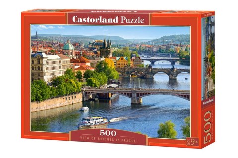 Castorland Puzzle 500 el. View of Bridges in Prague