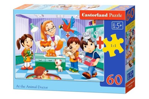 Castorland Puzzle 60 el. At the Animal Doctor