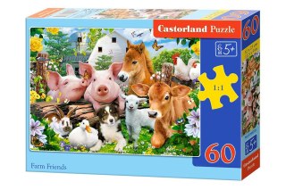 Castorland Puzzle 60 el. Farm Friends