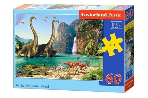 Castorland Puzzle 60 el. In the Dinosaurs World - dinozaury