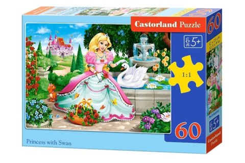 Castorland Puzzle 60 el. Princess with Swan