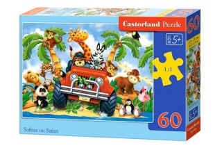 Castorland Puzzle 60 el. Softies on Safari
