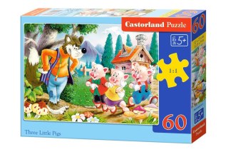 Castorland Puzzle 60 el. Three Little Pigs