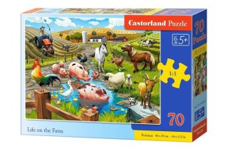 Castorland Puzzle 70 el. Life on the Farm