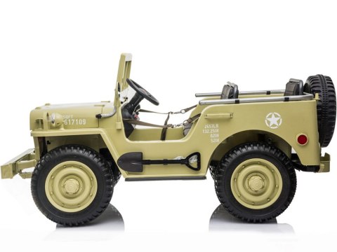 JOKOMISIADA Auto na akumulator 3os J E E P Willys pilot PA0249