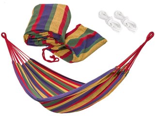 JOKOMISIADA Hamak ogrodowy leżak bujak 120kg SP0697 G