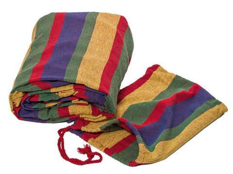 JOKOMISIADA Hamak ogrodowy leżak bujak 120kg SP0697 G