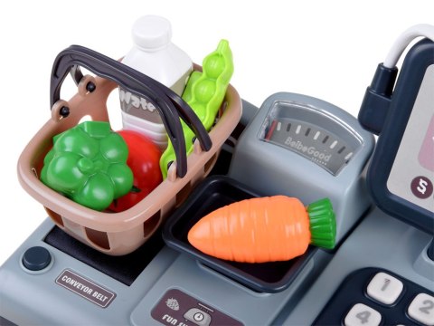 JOKOMISIADA Kasa fiskalna dla dzieci skaner waga smartfon koszyk zabawa w sklep ZA4147