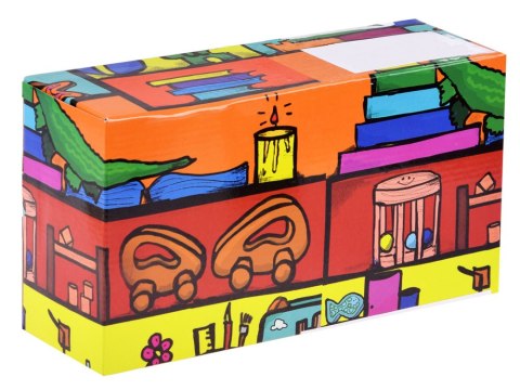 JOKOMISIADA Kołowrotek Drewniana zabawka do pchania ZA4115