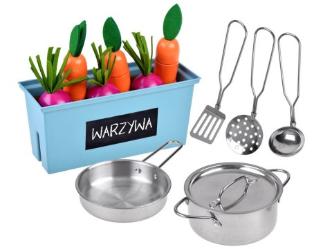 JOKOMISIADA Loft Kuchnia drewniana dla dzieci lodówka ZA4129