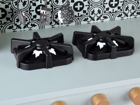 JOKOMISIADA Miętowa drewniana Kuchnia dla dzieci efekty dźwiękowe świetlne ZA4128