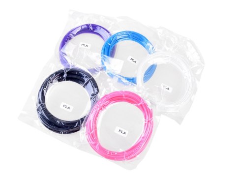 JOKOMISIADA Zapas wkład do długopisów 3D zestaw 5 kolorów ZA4148