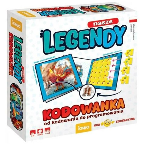Jawa Jawa Gra logiczna ucząca podstaw kodowania - Nasze LEGENDY kodowanka GR0543