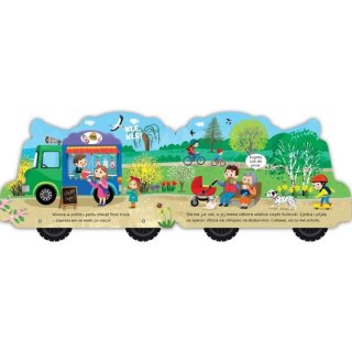 Aksjomat Aksjomat Świat na kółkach. Food truck książeczka KS0719