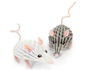 Alexander Alexander Zestaw kreatywny Origami 3D MYSZKI 2567