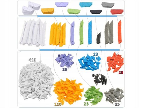 Alexander Alexander kreatywne Origami 3D JEDNOROŻEC 2556