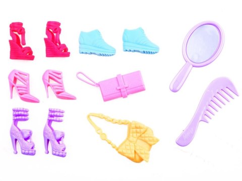 Anlily Anlily Lalka z ubraniami stroje buty akcesoria ZA2457