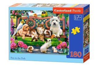 Castorland Puzzle 180-el. Pets in the Park
