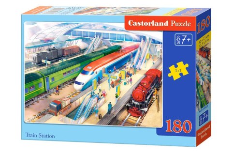 Castorland Puzzle 180 el. Train Station