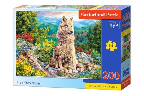 Castorland Puzzle 200 el. New Generation