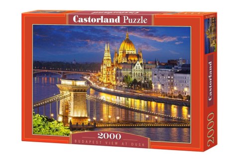 Castorland Puzzle 2000 el. Budapest view at dusk