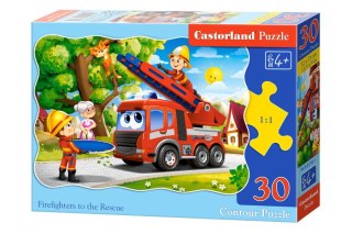 Castorland Puzzle 30 el. Firefighters to the Rescue