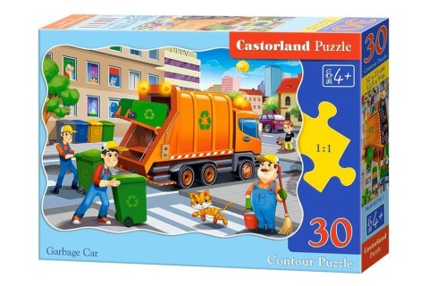 Castorland Puzzle 30 el. Garbage Car