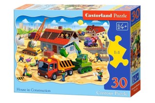 Castorland Puzzle 30 el. House in construction