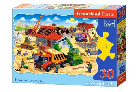 Castorland Puzzle 30 el. House in construction