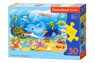 Castorland Puzzle 30 el. Underwater Friends