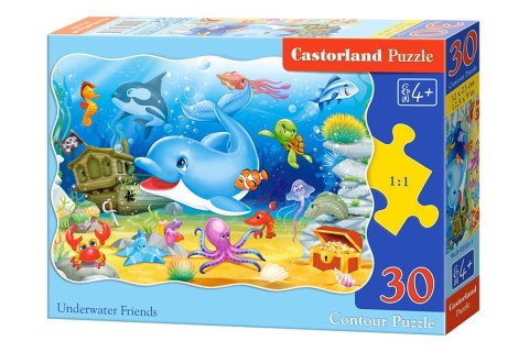 Castorland Puzzle 30 el. Underwater Friends