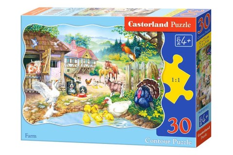 Castorland Puzzle 30 elementów Farm B-03310
