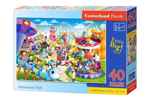 Castorland Puzzle 40-elementów MAXI Amusement Park