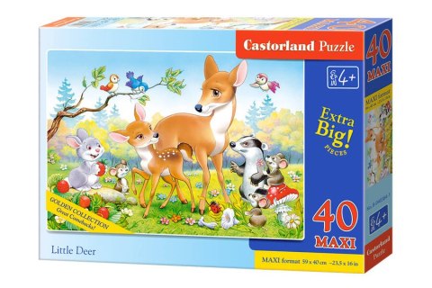Castorland Puzzle 40-elementów MAXI Little Deer
