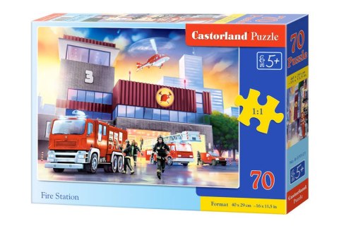 Castorland Puzzle 70 el. Fire Station