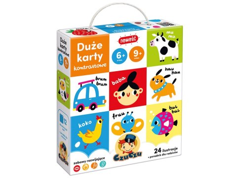 CzuCzu CzuCzu Duże KARTY kontrastowe od 6 m + ZA4238