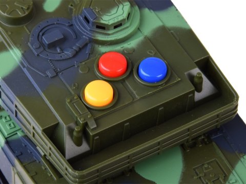 JOKOMISIADA Czołg wojskowy moro światła dźwięk ZA4267 ZI