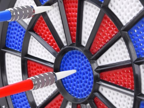 JOKOMISIADA DART tarcza + 3 rzutki gra zręcznościowa GR0596