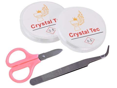 JOKOMISIADA Koraliki do bransoletek zestaw koralików DIY biżuteria dla dzieci ZA4172