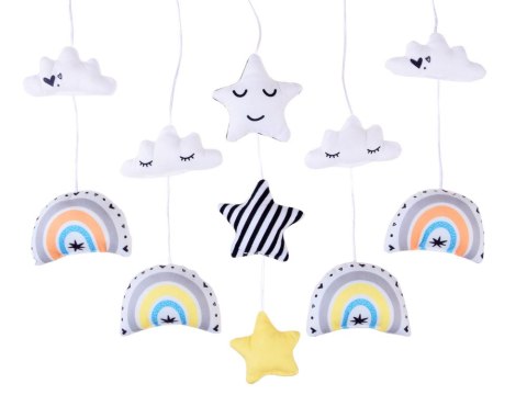 JOKOMISIADA Nakręcana KARUZELKA dla maluszka tęcza ZA4319