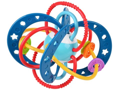 JOKOMISIADA Przyjemny i miękki Sensoryczny GRYZAK Grzechotka dla malucha ZA4308 NI