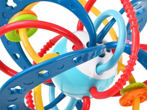 JOKOMISIADA Przyjemny i miękki Sensoryczny GRYZAK Grzechotka dla malucha ZA4308 NI