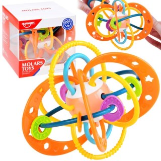 JOKOMISIADA Przyjemny i miękki Sensoryczny GRYZAK Grzechotka dla malucha ZA4308 PO