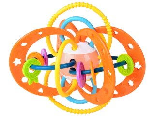 JOKOMISIADA Przyjemny i miękki Sensoryczny GRYZAK Grzechotka dla malucha ZA4308 PO