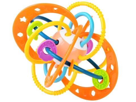 JOKOMISIADA Przyjemny i miękki Sensoryczny GRYZAK Grzechotka dla malucha ZA4308 PO