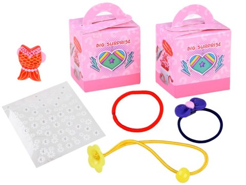 JOKOMISIADA Różowy duży Kuferek piękności zestaw do makijażu ZA4175