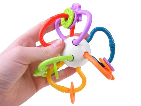 JOKOMISIADA Sensoryczny Gryzak dla maluszka grzechotka ZA4309