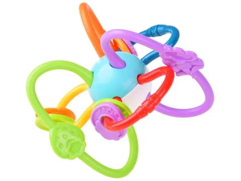 JOKOMISIADA Sensoryczny Gryzak dla maluszka grzechotka ZA4309